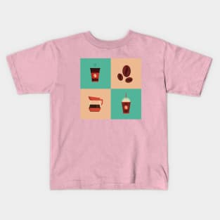 Coffee style Kids T-Shirt